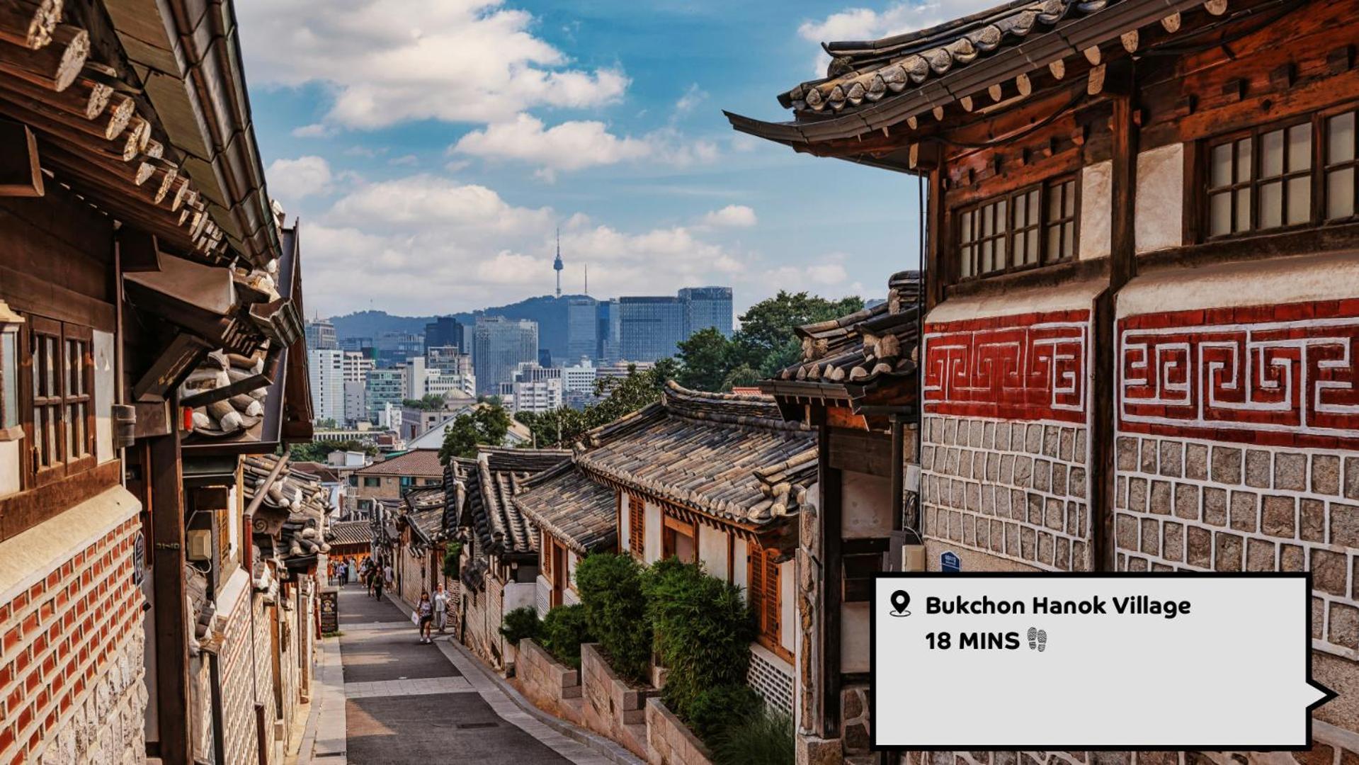 The Korean Traditional Hanok In Downtown Seoul For Convenient Public Transportation - Seoul Ari Buitenkant foto